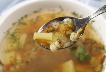 Как варить суп с макаронами