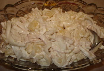 Как приготовить кальмаровый салат