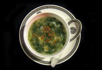 Как приготовить зелёный суп