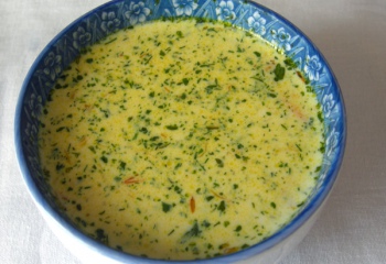 Как приготовить сливочный суп с креветками 