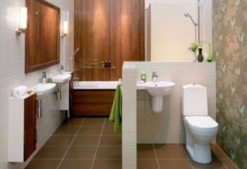 Как оформить интерьер ванной комнаты, совмещенной с туалетом