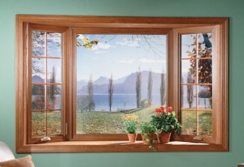 Как сделать имитацию окна на стене
