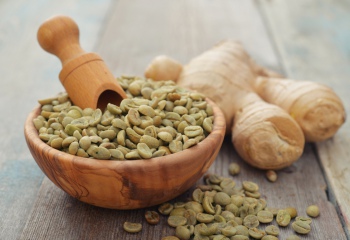 Имбирь в зеленом кофе: пряность для сжигания жира