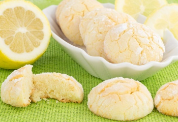  Готовим дома нежное лимонное печенье