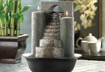 Основные виды домашних декоративных мини-фонтанов