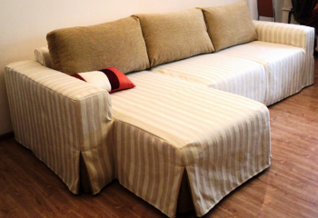 Покрывала на угловые диваны: от простоты до роскоши 