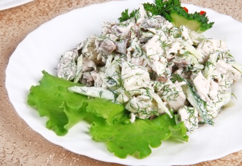  Блюда узбекской кухни: салат Ташкент