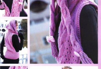 Капюшон-шарф - модный аксессуар осенне-зимнего сезона