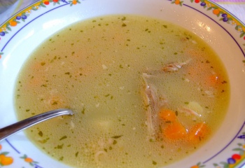 Рецепты супов на курином бульоне 