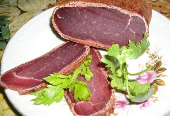 Бастурма - вяленое мясо