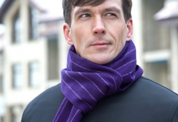 Как мужчине красиво завязать шарф