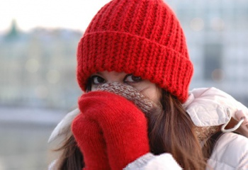 Как носить шарф зимой