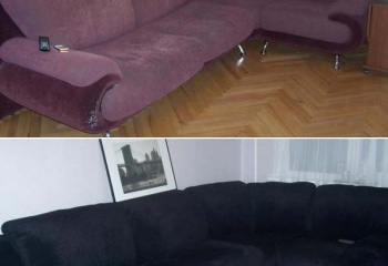 Как перетянуть старый диван