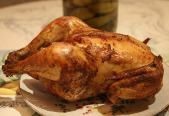 Как запечь цыпленка в духовке