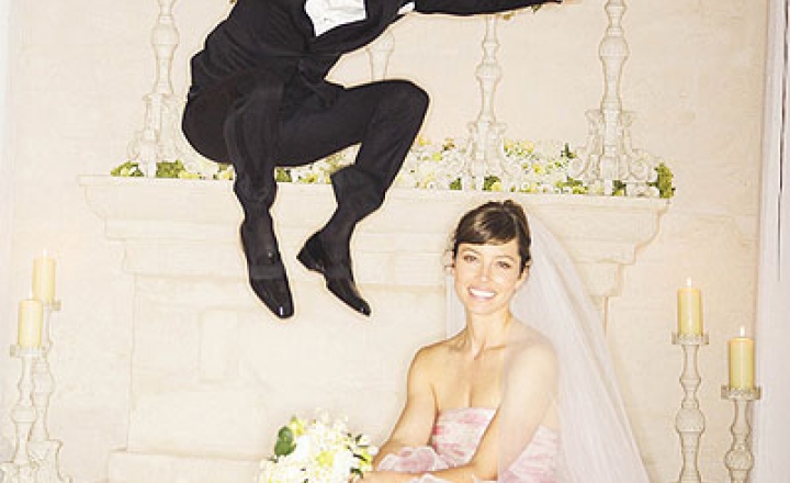 Первые снимки со свадьбы Джастина Тимберлейка и Джессики Бил