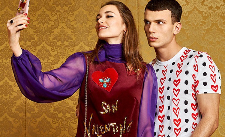 Коллекция одежды и аксессуаров Dolce & Gabbana к Дню святого Валентина