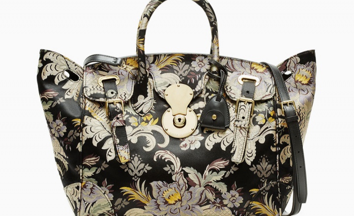 Мини-коллекция сумок из текстиля Ricky Ralph Lauren