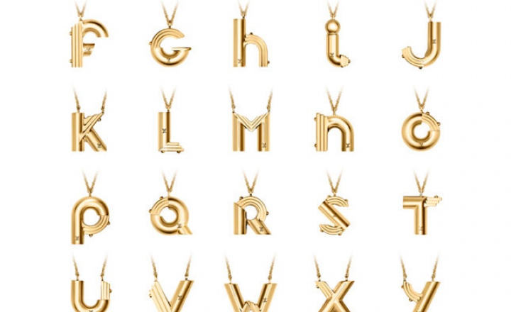 От A до Z: ювелирная коллекция Louis Vuitton из 26 букв английского алфавита