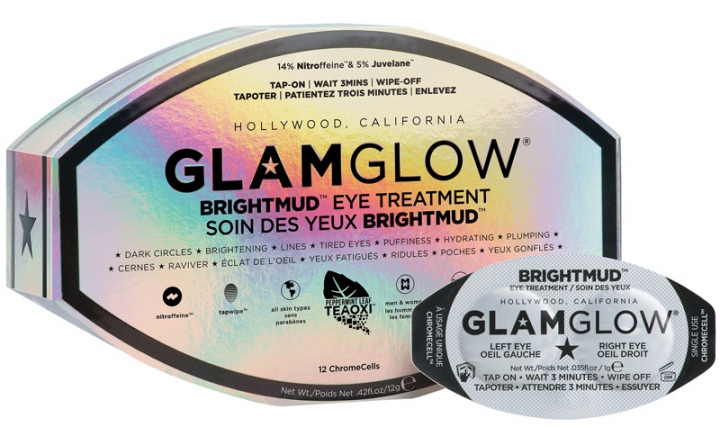 Чудо-маска Brightmud для кожи вокруг глаз от GlamGlow