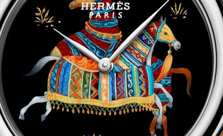 Персидские лошадки в коллекции часов Hermes