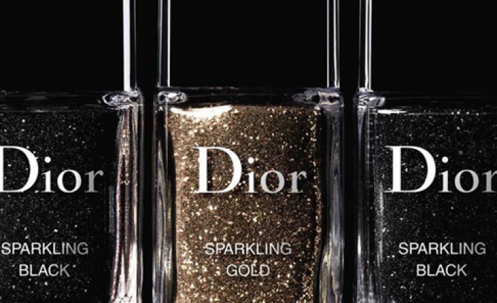 Праздничный дуэт Dior: сияющие пудры для ногтей