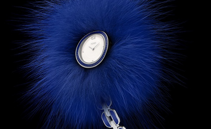 Fendi выпустили коллекцию меховых часов