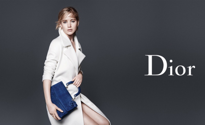 Дженнифер Лоуренс представила осеннюю коллекцию сумок Dior