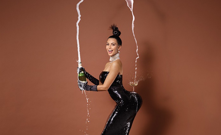 Ким Кардашьян на обложке журнала Paper