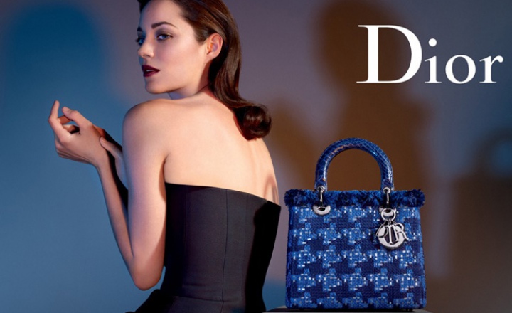 После эпилога: Марион Котийяр для Lady Dior