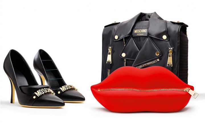 Огромные туфли, сумка и губы: первая коллекция мебели Moschino 