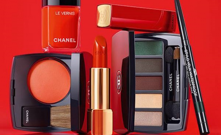 Рождественская коллекция макияжа Chanel Numéros Rouges 