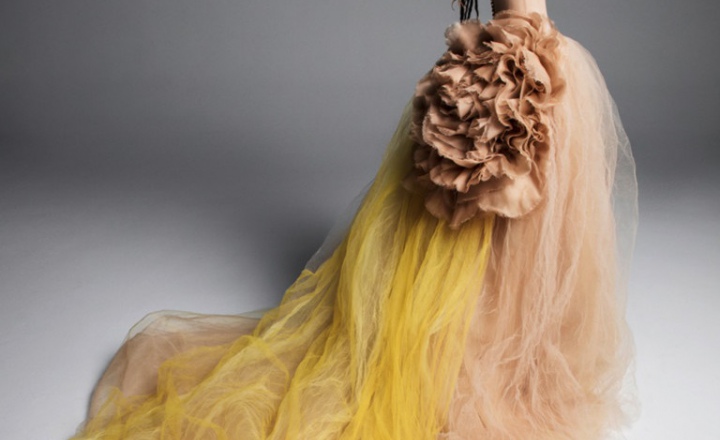 Нет белому: коллекция цветных свадебных платьев Веры Вонг