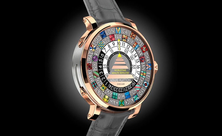 Часы Louis Vuitton с функцией мирового времени