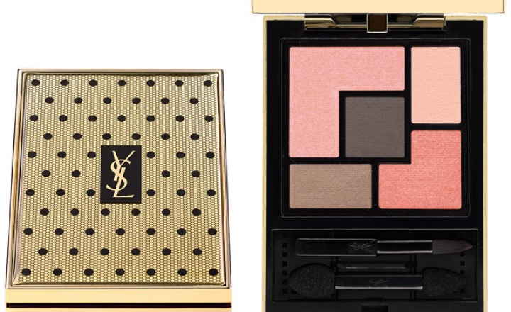 Лимитированная коллекция макияжа YSL в горошек