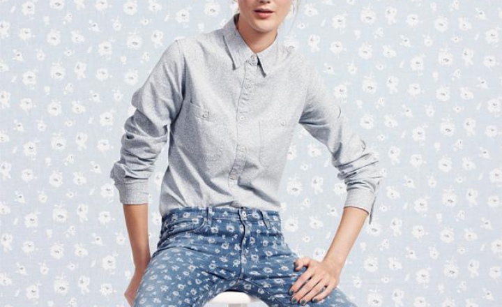 Немного денима: коллаборация Liberty London и AG