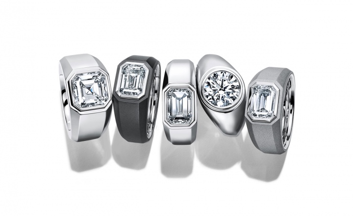 Tiffany & Co выпустили первые обручальные кольца с бриллиантами для мужчин: фото