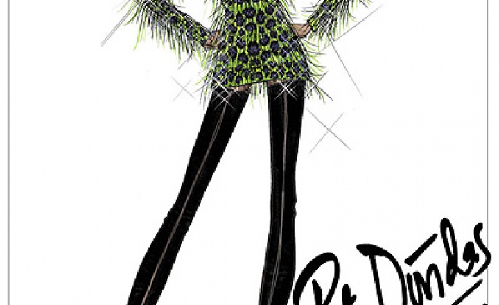 Эскизы костюмов Emilio Pucci для турне Бейонсе