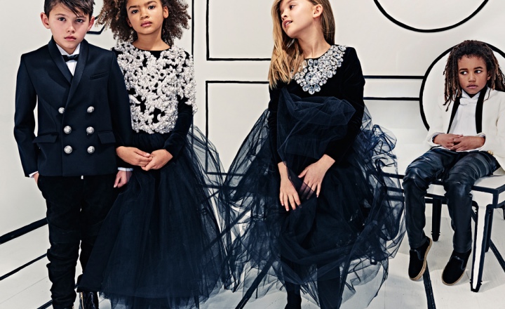 Balmain запустили линию одежды для детей