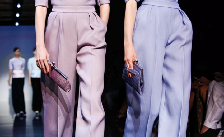 Высокая мода: показ коллекции Armani Prive в Париже