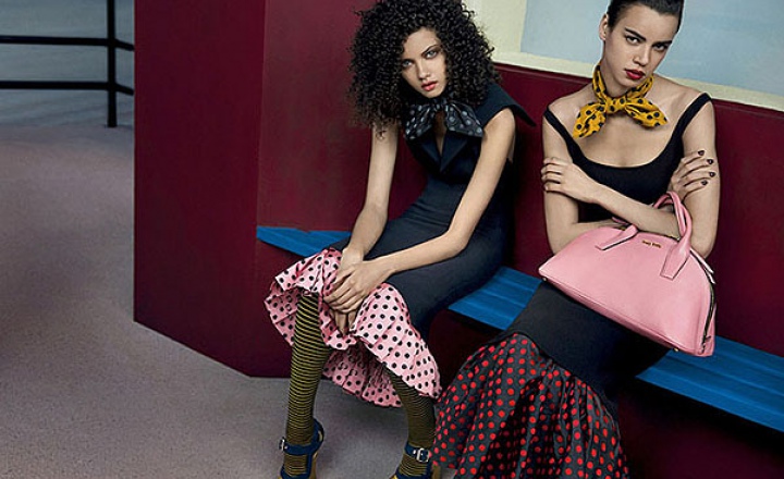 Полосатый рейс: Miu Miu осень-зима 2013/2014