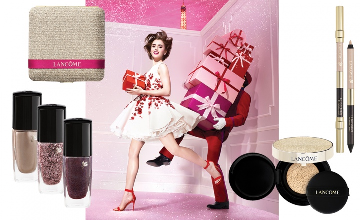 Новогодняя коллекция макияжа Lancôme Paris en Rôse  