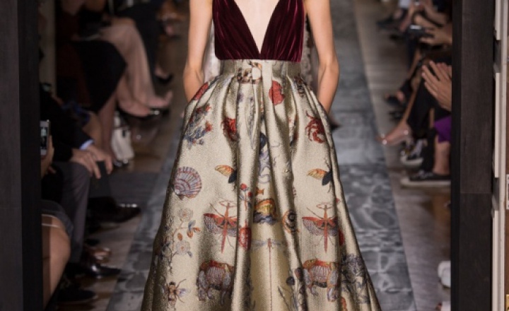 Скульптура, носороги и морские гады: Valentino Couture 2013
