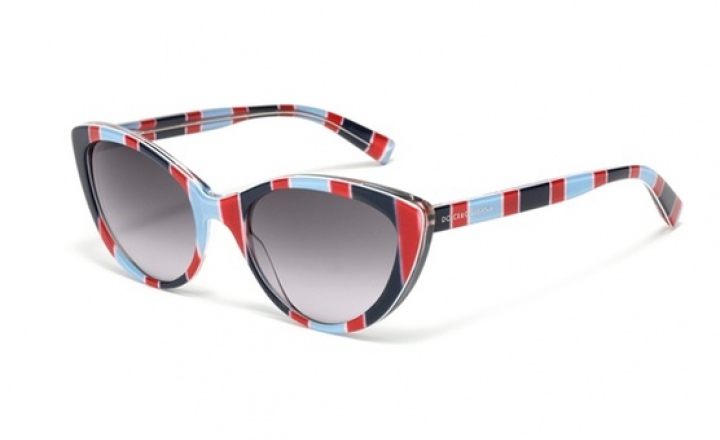 Полосатая коллекция очков Dolce & Gabbana