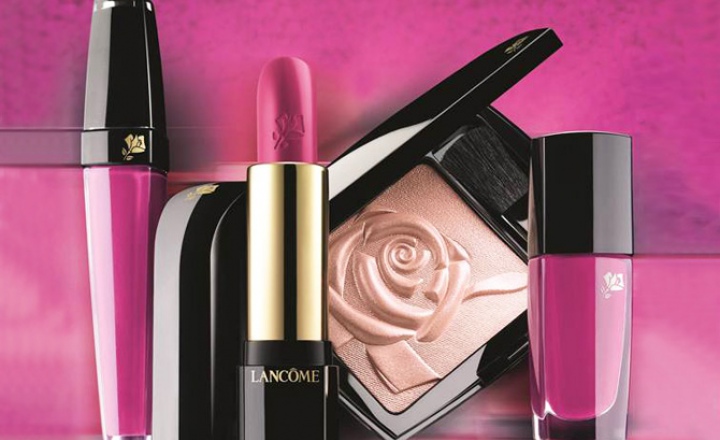 Midnight Roses: осенний перламутровый макияж от Lancome