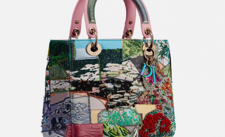 Новые сумки в рамках проекта Dior Lady Art посвящены текстильному искусству