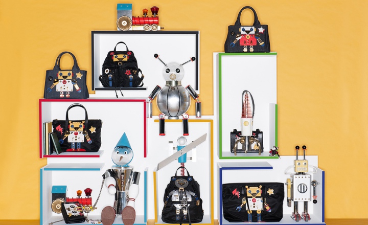 «Роботизированная» коллекция аксессуаров Prada