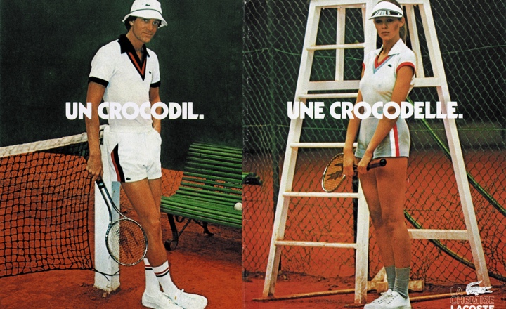 Коллекция парных свитеров Lacoste: крокодил и крокодилиха