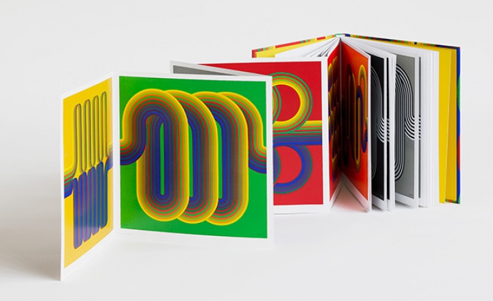 Платки в духе кинетизма художника Хулио Ле Парка для Hermès