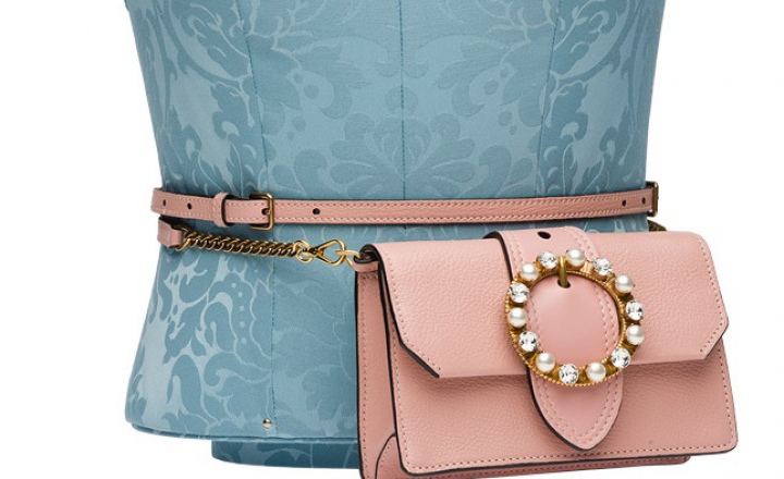 Капсульная коллекция поясных сумок Miu Miu ко Дню святого Валентина