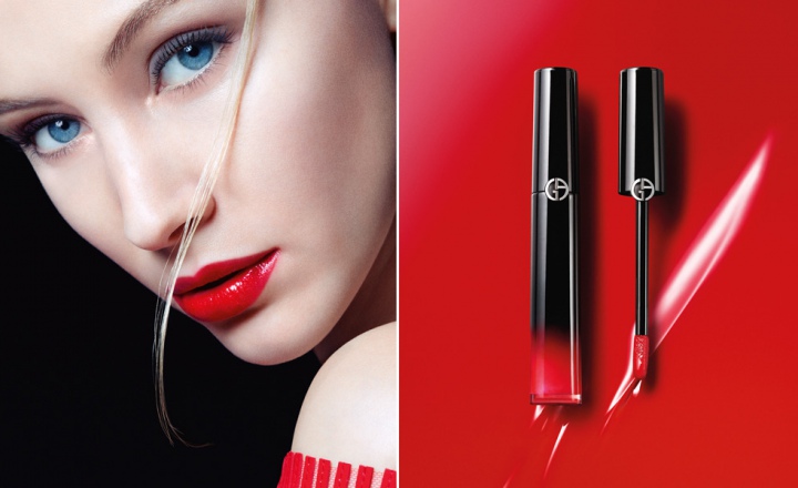 18 оттенков страсти в новом лаковом покрытии для губ Giorgio Armani